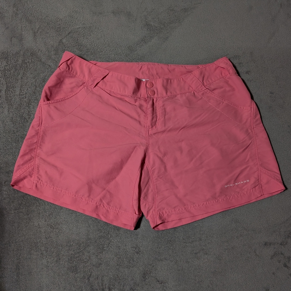 Columbia Women's Pink Cargo Shorts